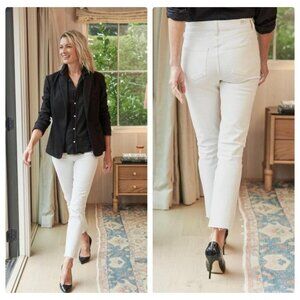 Frank & Eileen Women's White Jeans